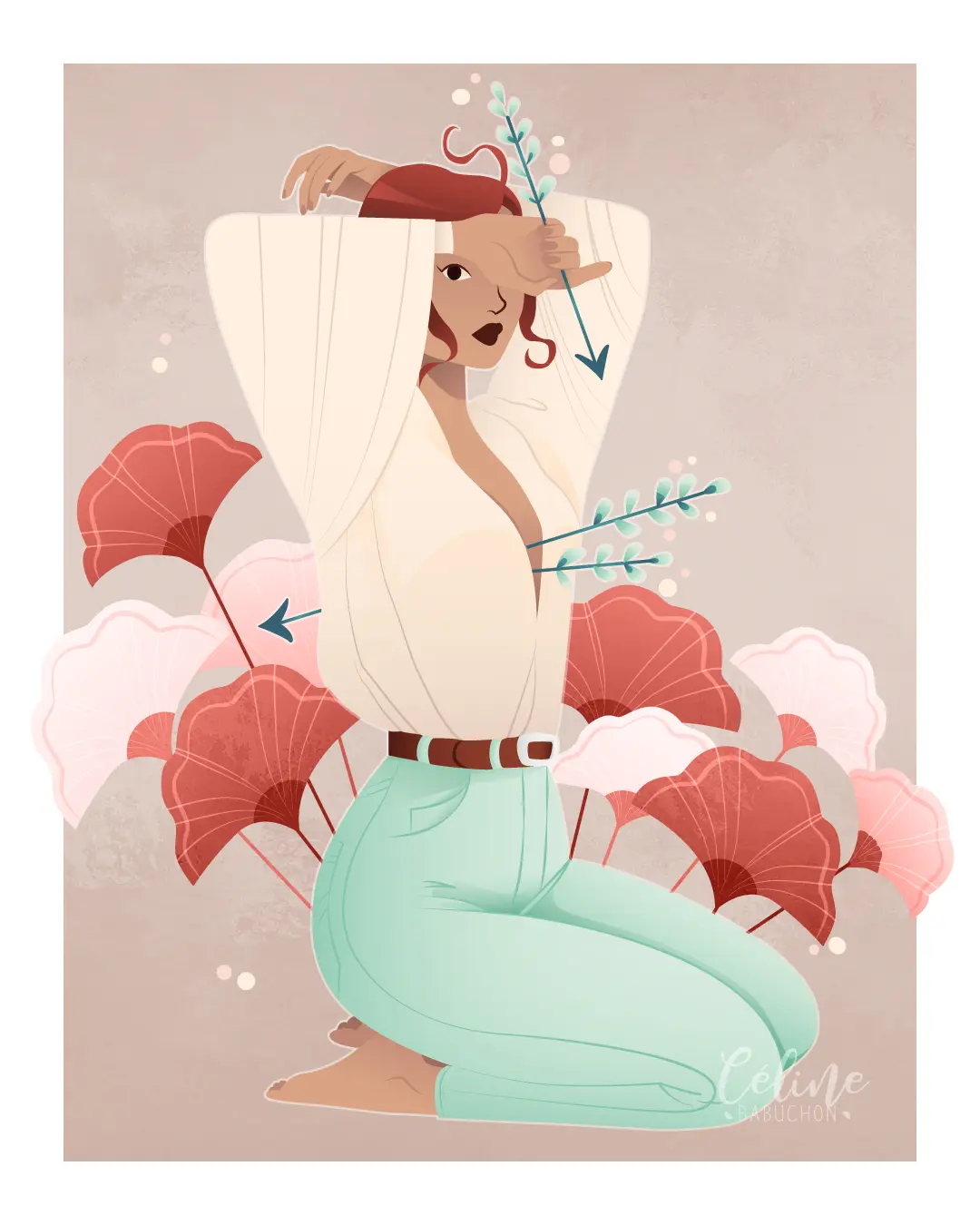 Illustration • Flèches